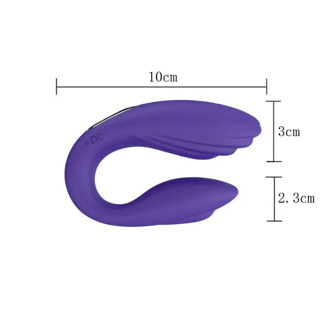 10 - Mode Waterproof Silicone Vibrator with Egg - vibeMuse