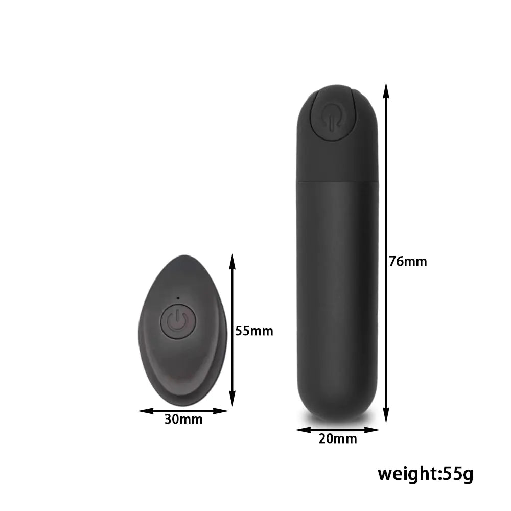 10 - Speed Remote Control Vibrator for Women - vibeMuse