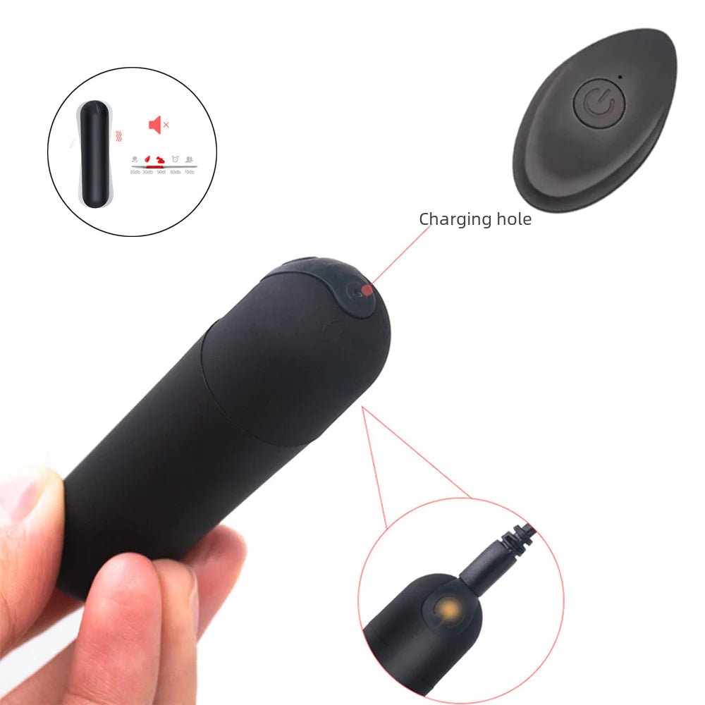 10 - Speed Remote Control Vibrator for Women - vibeMuse