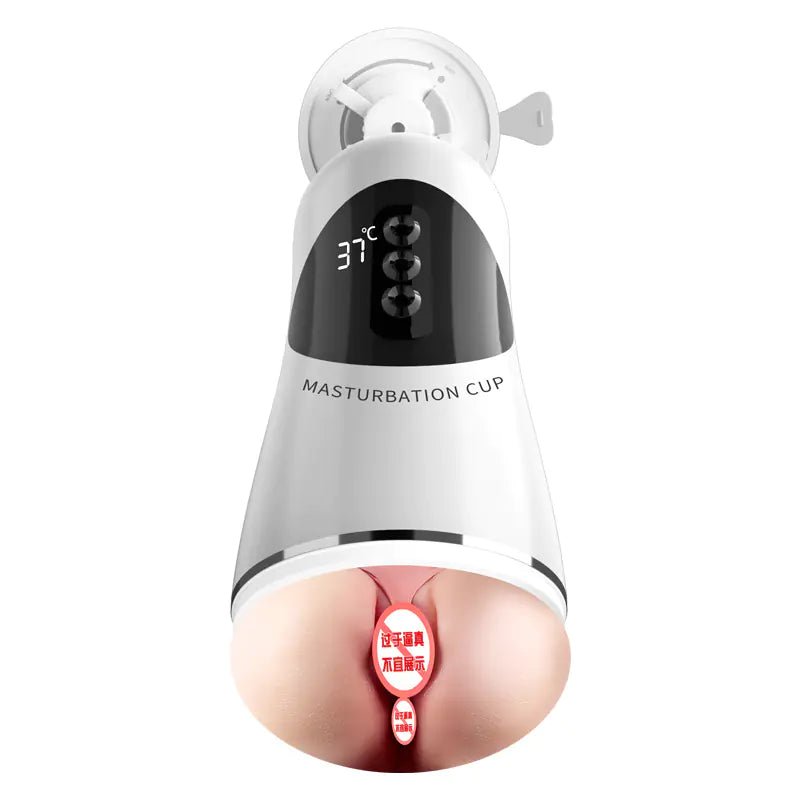 Cocoa Honey Dual - Channel Male Masturbator Cup - vibeMuse