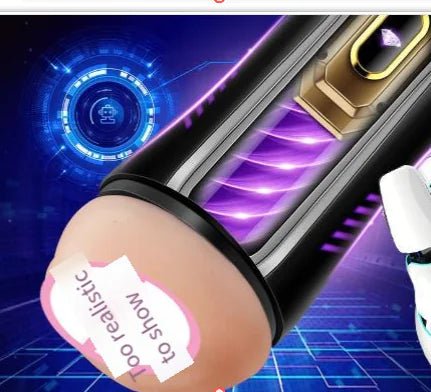 Cocoa Honey Dual - Channel Male Masturbator Cup - vibeMuse