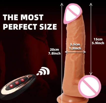 Dionel Vibrator with Realistic Design (One Piece) - vibeMuse