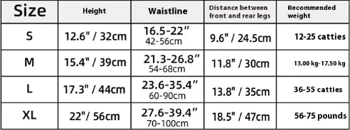 Dog Injury Travel Auxiliary Strap - vibeMuse