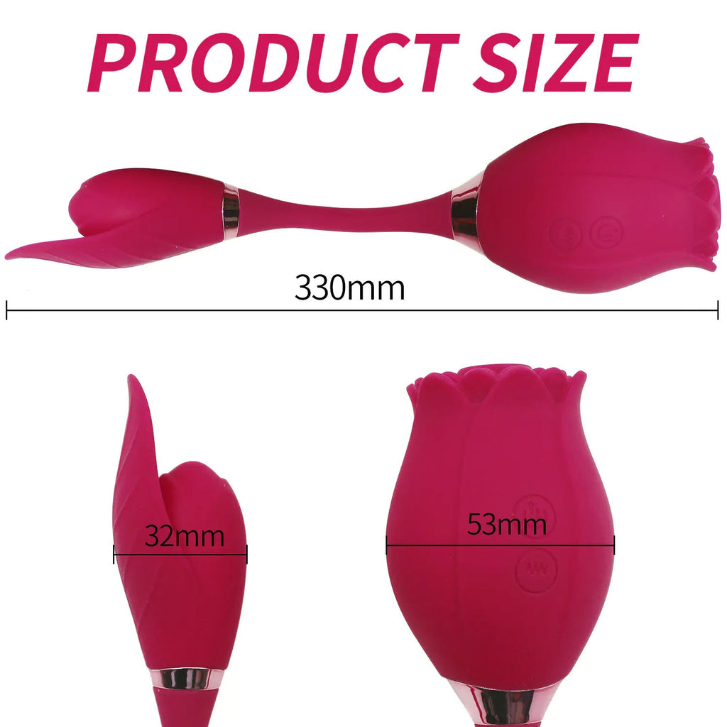 Double - Head Vibrator for Women - Adult Pleasure Toy - vibeMuse