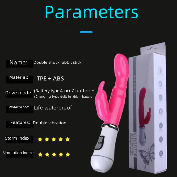 Dual Vibration G - Spot Rabbit Vibrator for Adults - vibeMuse