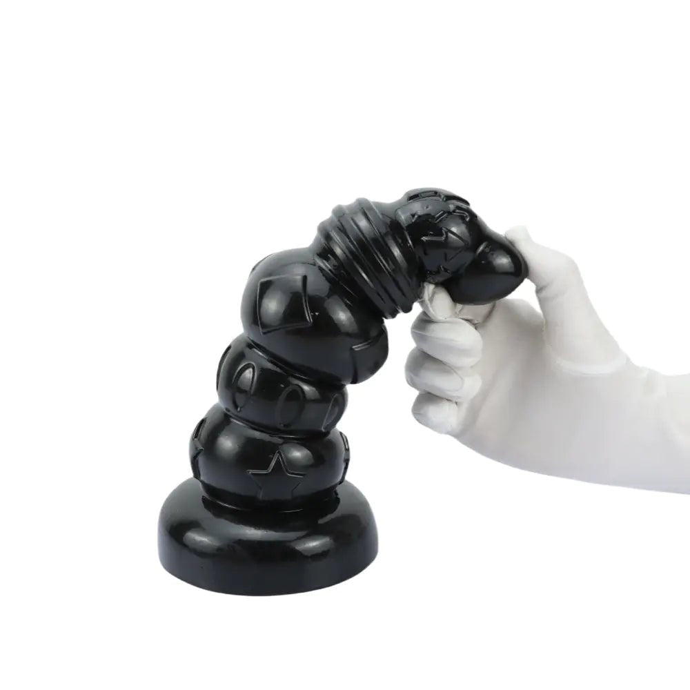 Extra Large Anal Plug with Beads for Couples - vibeMuse