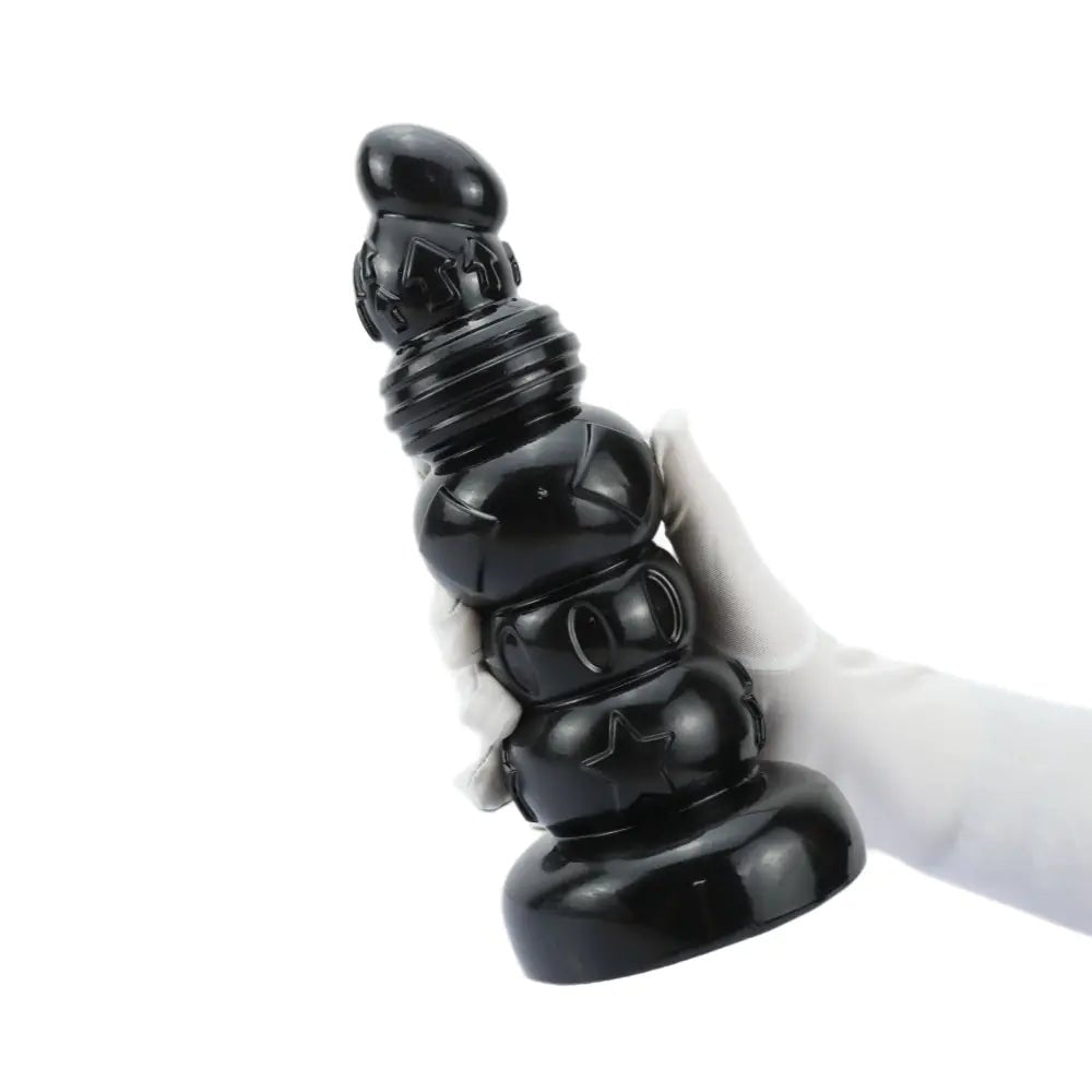 Extra Large Anal Plug with Beads for Couples - vibeMuse