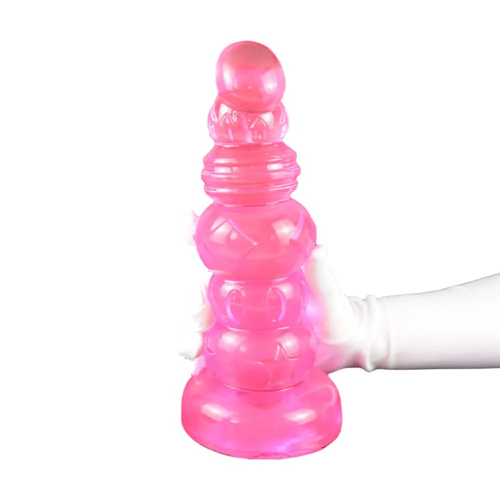 Extra Large Anal Plug with Beads for Couples - vibeMuse