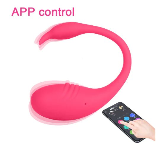 Hinia Vibrator - Fuchsia Bluetooth App Egg (One Piece) - vibeMuse