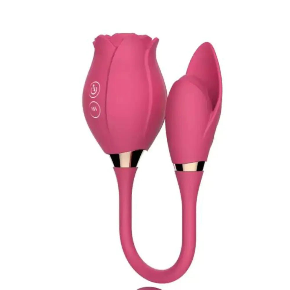 Leaf Love Flower Vibrating Clitoral Suction Toy - vibeMuse