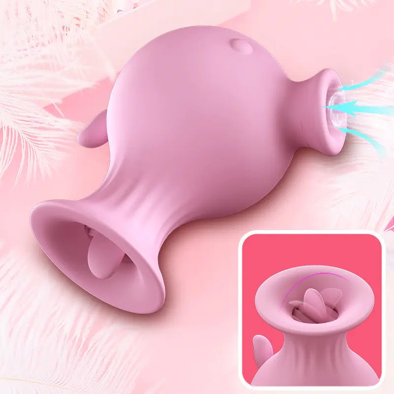 Licking Tongue Vibrator - Female Pleasure Device - vibeMuse