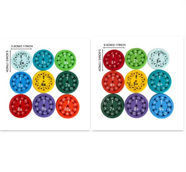 Math Fidget Spinner Puzzle – Fun Math Games for Stress Relief - vibeMuse