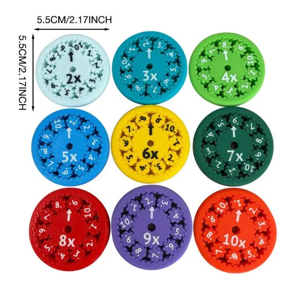 Math Fidget Spinner Puzzle – Fun Math Games for Stress Relief - vibeMuse