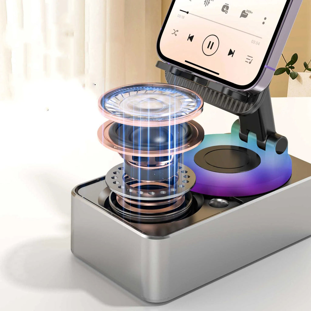 Mobile Phone Bracket Audio Two - in - one Rotating Foldable - vibeMuse