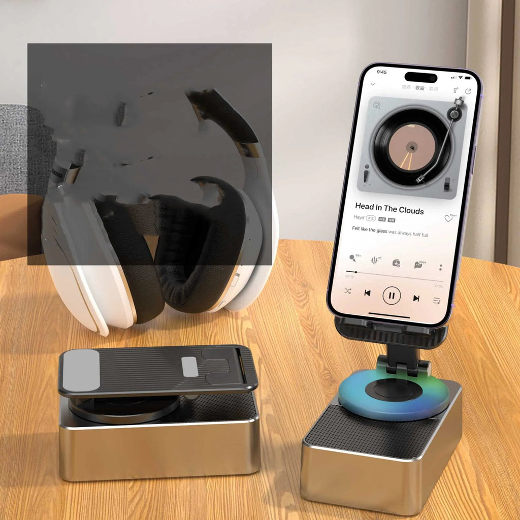 Mobile Phone Bracket Audio Two - in - one Rotating Foldable - vibeMuse