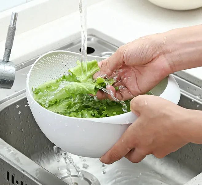 Plastic Fruit And Vegetable Draining Basket - vibeMuse