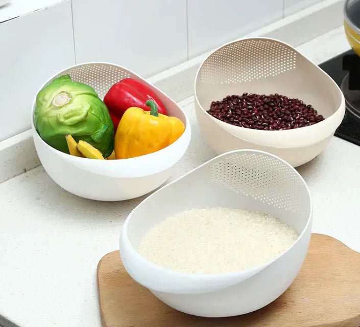 Plastic Fruit And Vegetable Draining Basket - vibeMuse