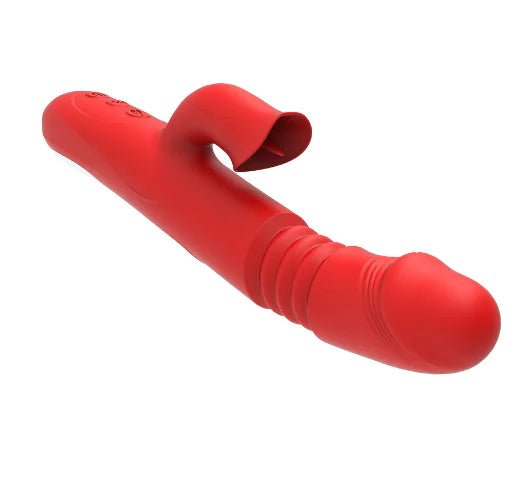 Rabbit Vibrator with Telescopic Rotation and Heating - vibeMuse