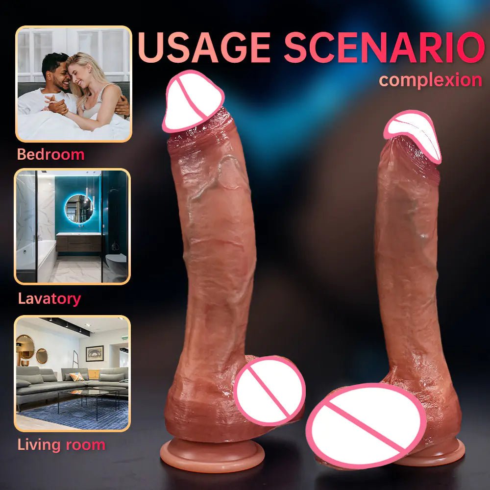 Realistic Adult Pleasure Toy for Women - Extra Long & Thick - vibeMuse