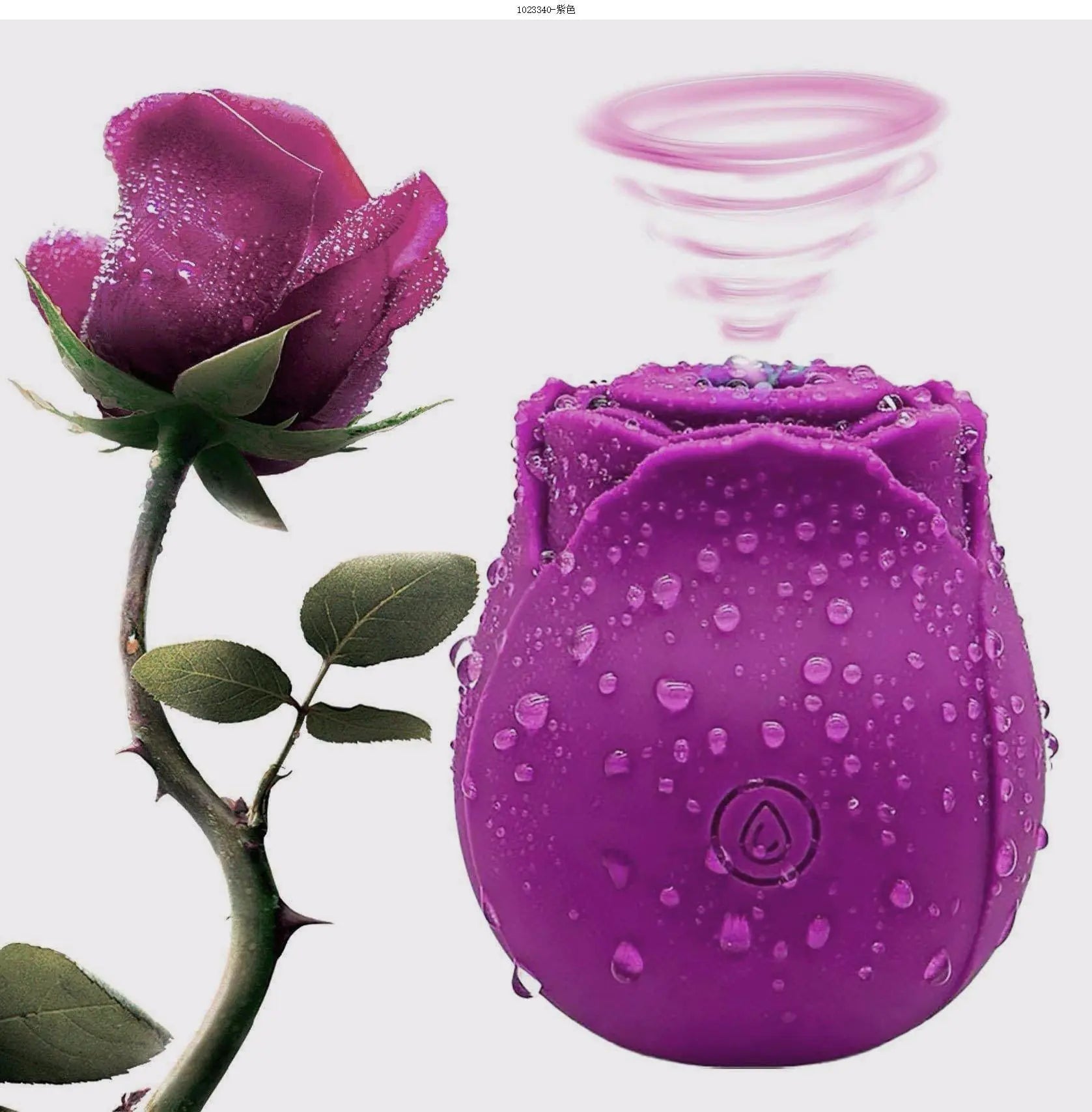 Rose Flower Egg Vibrator for Women - Adult Toy - vibeMuse