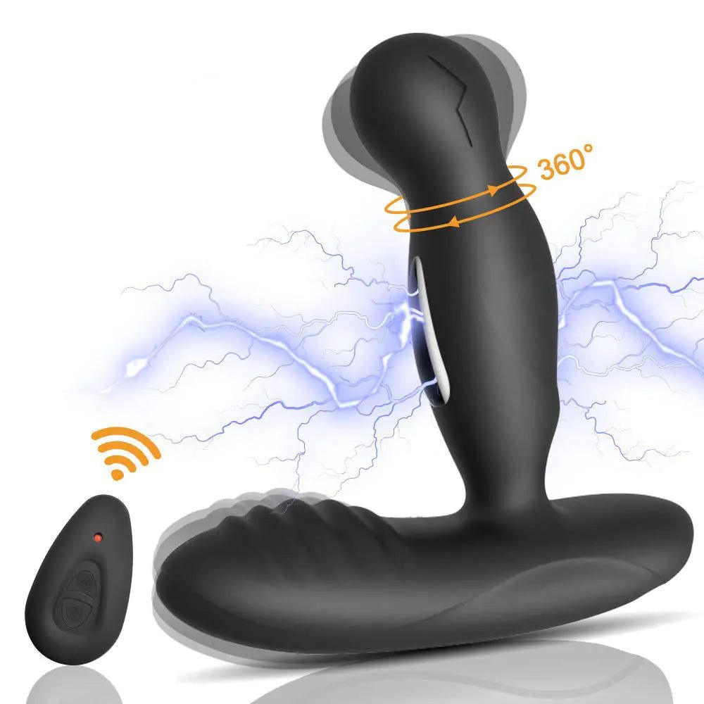 Silicone Prostate Vibrating Massager for Men - vibeMuse