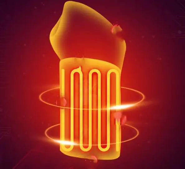 Sports Electric Heated Bracers Wearable on Wrist - vibeMuse
