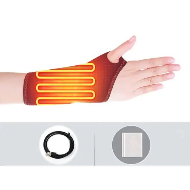 Sports Electric Heated Bracers Wearable on Wrist - vibeMuse