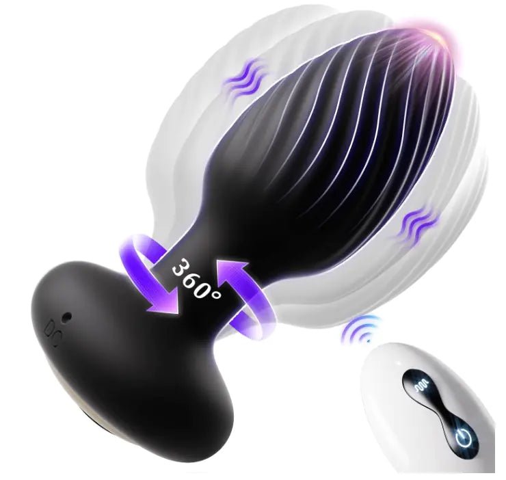 Wireless Prostate Massager and Vibrating Anal Plug - vibeMuse